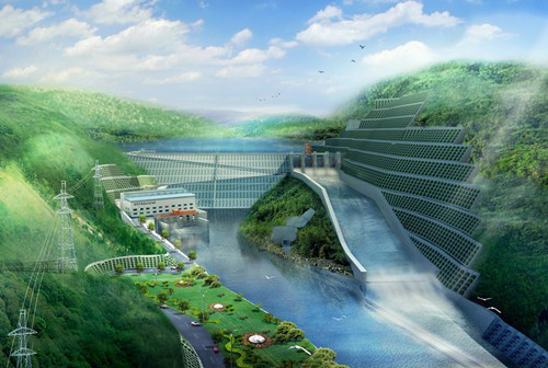 双塔老挝南塔河1号水电站项目